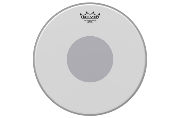 Remo Controlled Sound Coated Black Dot 14" image 1