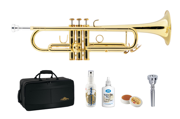 Lechgold TR-18L Trompette Bb laquée Set Deluxe image 1