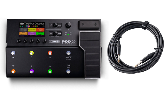 Line6 POD GO Wireless Multi-Effect Pedal Set image 1