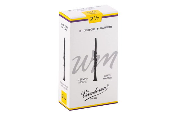 Vandoren White Master WM Traditional Clarinette Sib Anches (2,5) Pack De 10 image 1