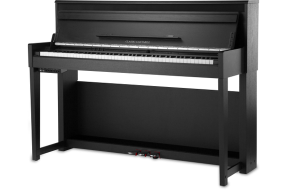 Classic Cantabile UP-1Plus SM Pianoforte Elettrico Verticale Nero Opaco image 1