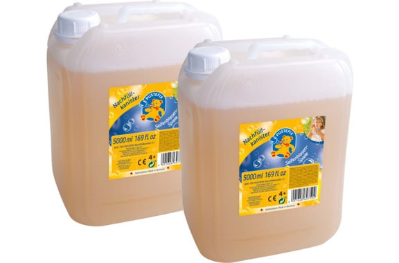 Pustefix Zeepbellenvloeistof 5l 2er Set image 1
