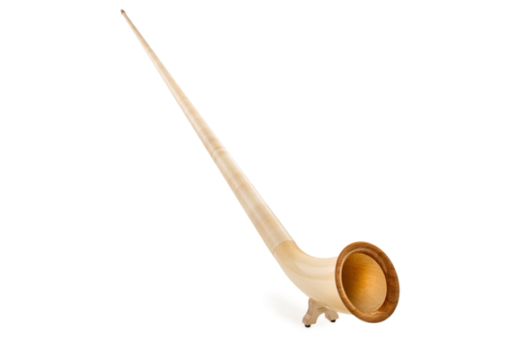 Lechgold Alphorn Deluxe F 360 cm 3-Piece image 1