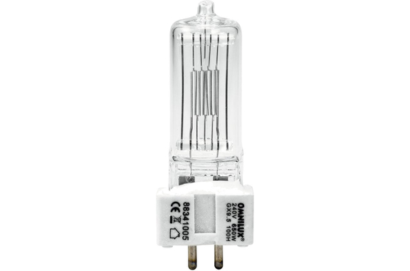 Omnilux GX-9,5 240V/650W Lampe image 1