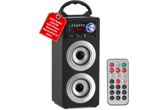 McGrey BS-20 Beachside Altavoz Bluetooth Plateado image 1