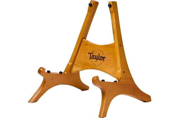 Taylor Mahogany Guitar Stand Natural Finish image 1