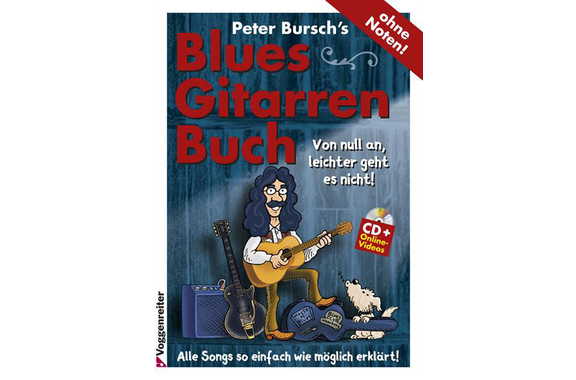 Il Libro Di Chitarra Blues Di Peter Bursch image 1