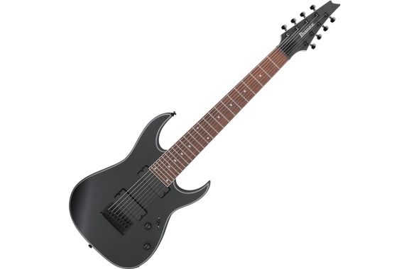 Ibanez RG8EX-BKF Black Flat  - Retoure (Zustand: gut) image 1