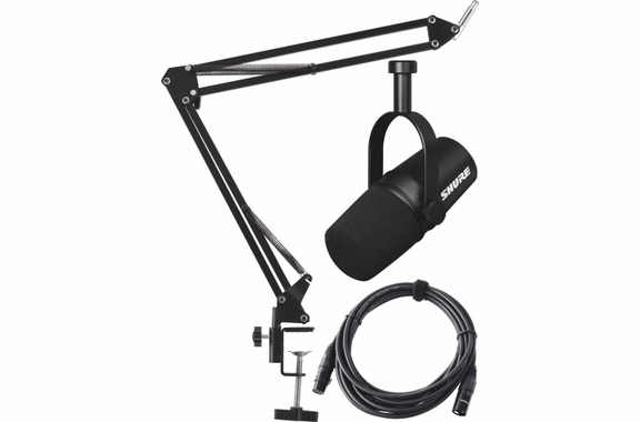 Set Microfono Shure MV7X Nero image 1