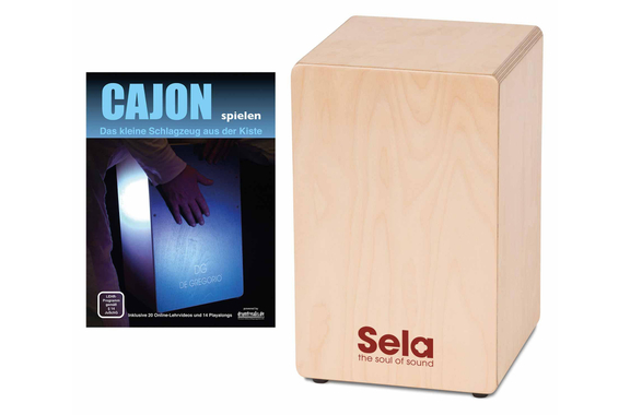 Sela SE 117 Primera Cajon Natur Set incl. Scuola di Cajon image 1