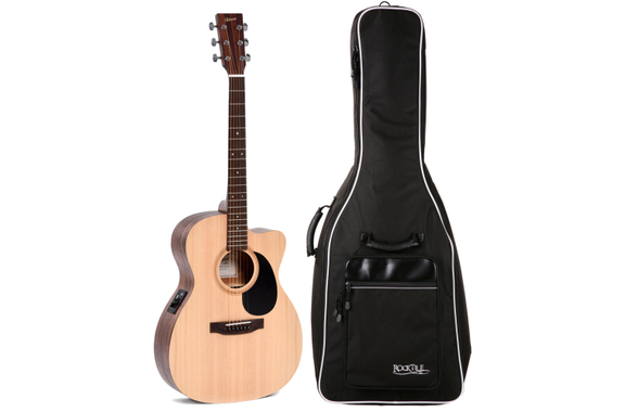 Ditson 000C-10E Natur Satin Set image 1