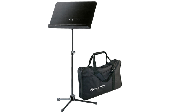 K&M 118/1 Orkesternotenpult Set Zwart image 1