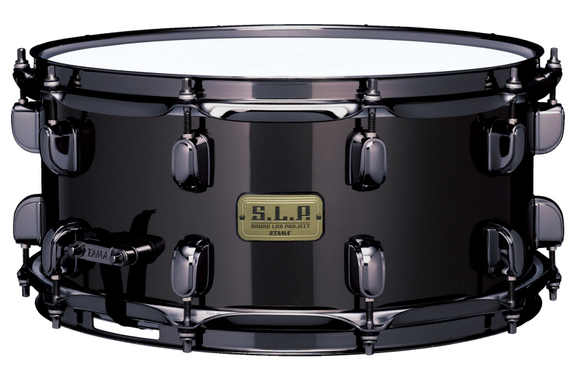 Tama LBR1465 S.L.P. Black Brass Snaredrum image 1