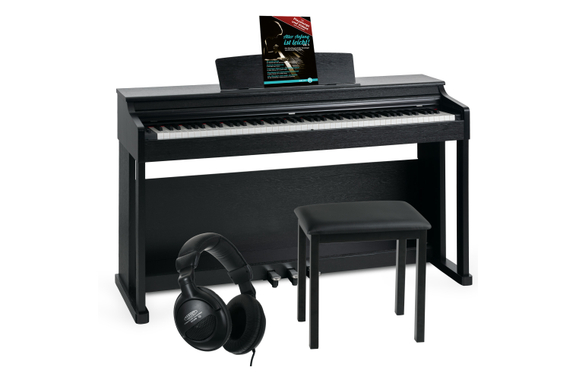 McGrey DP-19 SM E-Piano Schwarz matt Set image 1