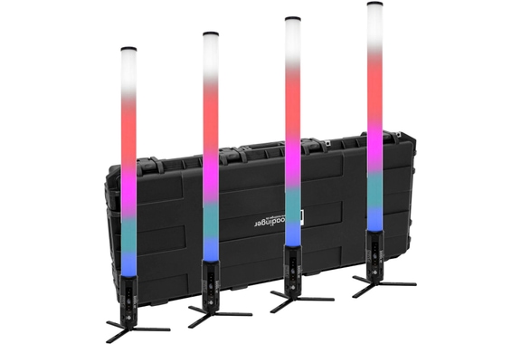 Eurolite Accu IP Pixel Tube 360° PRO CRMX Case Set image 1