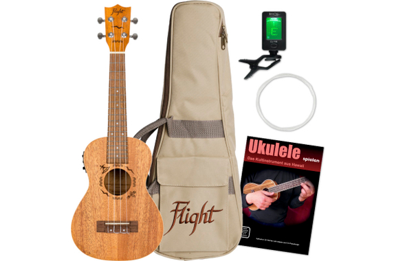 Flight DUC323 EQ Set Ukulélé Concert image 1
