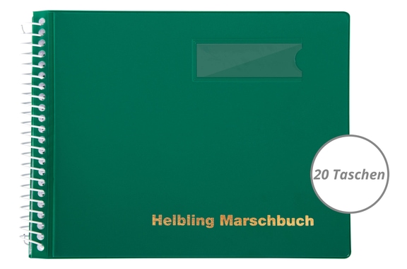 Helbling BMG20 Marschbuch grün 20 Taschen image 1