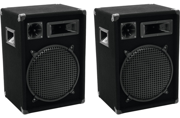 Omnitronic DX-1222 3-Wege Box 600 W 2er Set image 1