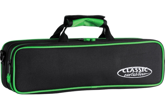 Classic Cantabile Lightweight Case for Flute Green image 1