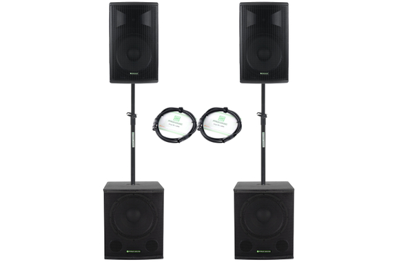 Pronomic Powerstage Economy 1815 2.2 Actief PA-systeem 850 watt image 1