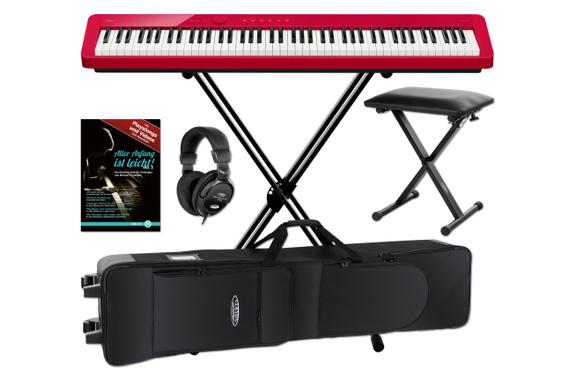 Casio PX-S1100 RD Privia Digitalpiano Rot Stage Set image 1