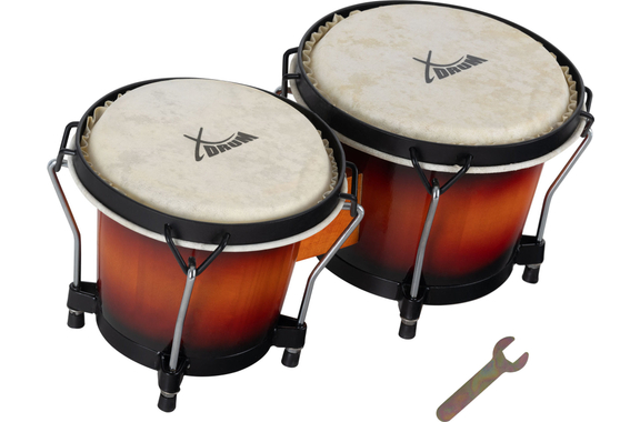 XDrum Bongos Club Vintage Sunburst image 1