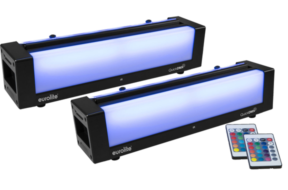 Eurolite AKKU Bar-6 Glow QCL Flex QuickDMX 2er Set image 1