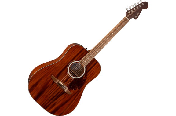 Fender California Deluxe Redondo Mahogany Natural image 1