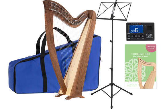 Classic Cantabile H-29 WN Arpa Celta 29 Cuerdas Set image 1