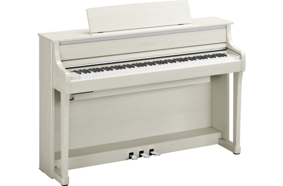 Yamaha CLP-875 WB Digital Piano White Birch image 1