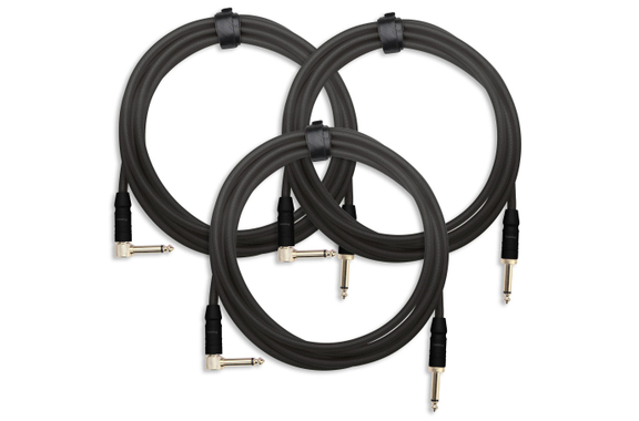 Pronomic Trendline INST-3S Cavo per Strumenti 3m nero 3x Set image 1