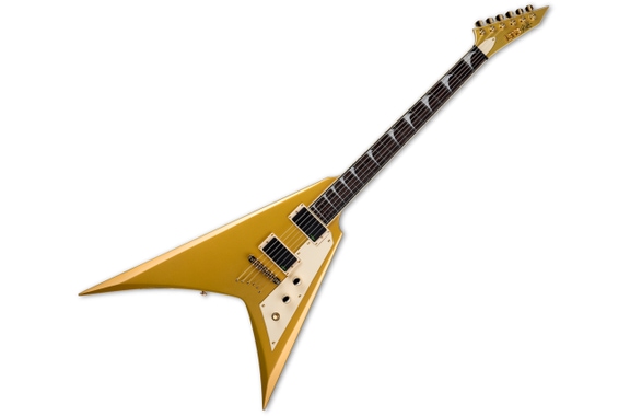 ESP LTD KH-V MGO Kirk Hammett Signature Metallic Gold  - Retoure (Zustand: sehr gut) image 1
