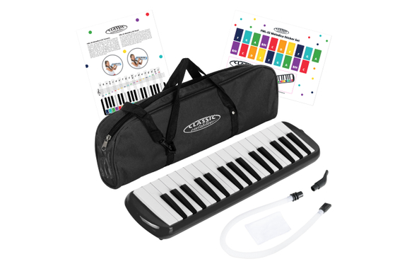Classic Cantabile FML-32 BK Melodica Black image 1
