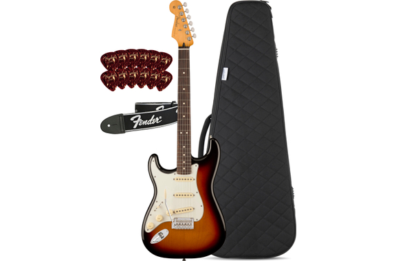 Fender Player II Stratocaster Lefthand MN 3-Color Sunburst Set image 1