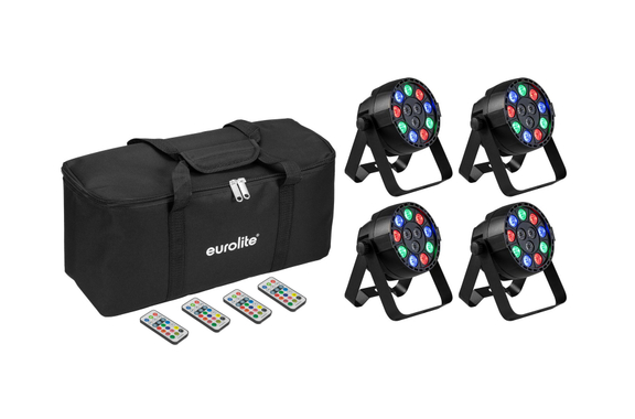 Eurolite AKKU Mini PARty RGBW Spot MK2 Set image 1