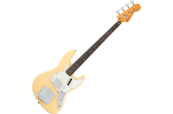 Fender Limited Edition Laura Lee Jazz Bass Vintage White image 1