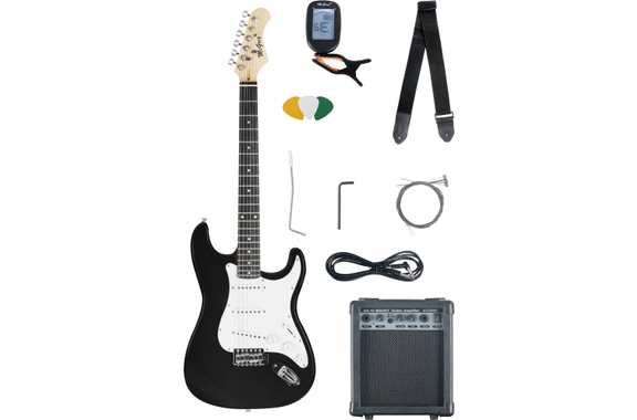 McGrey Rockit Chitarra Elettrica Set Completo ST Black - Incompleto! image 1
