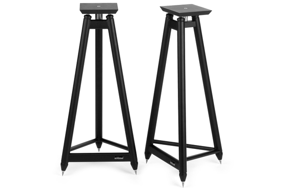 Solidsteel SS-7 Speaker Stand Pair Black image 1