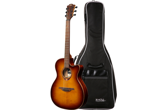 LAG T118 ASCE BRS Chitarra Acustica Brown Shadow Set con Custodia image 1