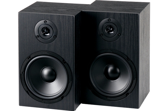 McGrey BSS-265 BK 6,5" HiFi Regallautsprecher Paar Schwarz 2x 40W RMS  - Retoure (Zustand: sehr gut) image 1