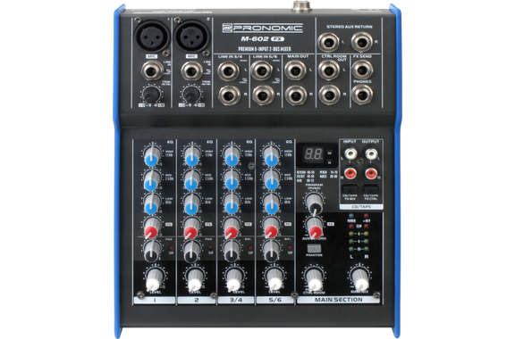 Pronomic M-602FX Mixer image 1