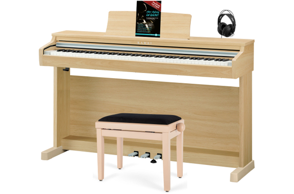 Kawai CX202LO Digitalpiano Light Oak Set image 1
