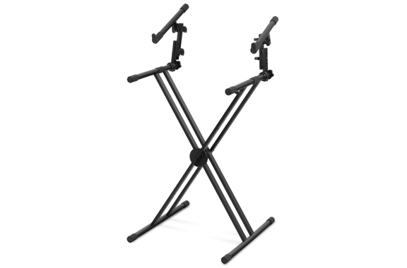 Classic Cantabile 2-voudige Dubbele X-Keyboardstandaard image 1