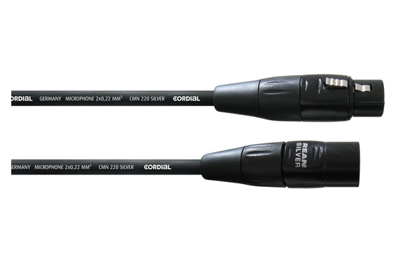 Cordial CIM 5 FM XLR Câble 5 m Noir image 1