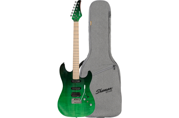 Shaman VST1087-GNB Venture Series Green Burst Set image 1