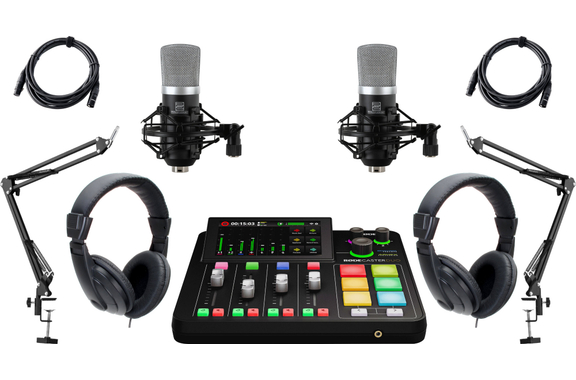 Rode Rodecaster Duo Podcast Interview Set image 1