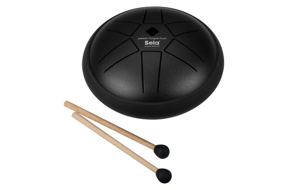 Sela Melody Tongue Drum 5,5" C5 Black image 1
