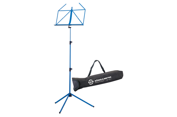 K&M 100/1 Soporte De Partituras Set Azul image 1