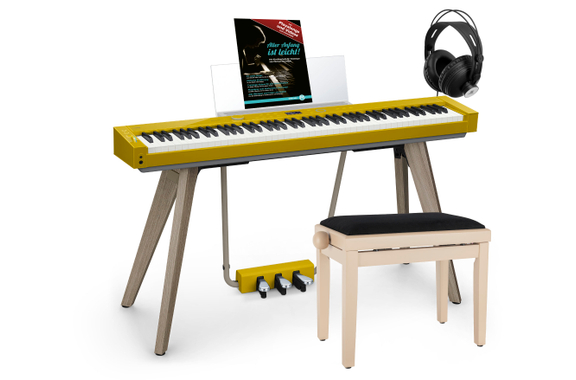 Casio Privia PX-S7000 HM Digitalpiano Harmonious Mustard Set image 1