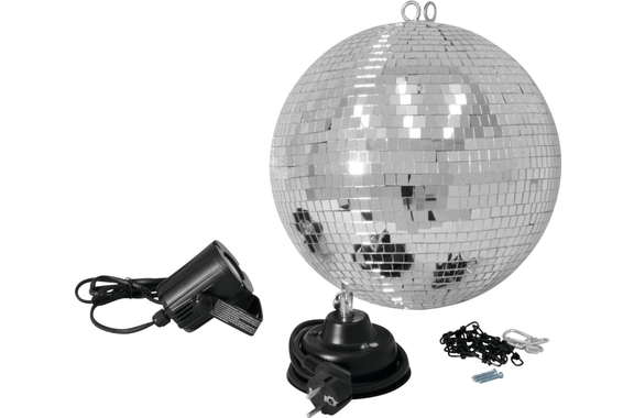 Eurolite Spiegelbolset 30 cm met LED-spot image 1